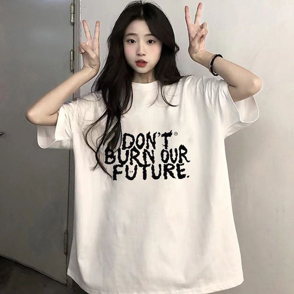 Qoo10] 2023年春夏新作韓国かわいいTシャツ半