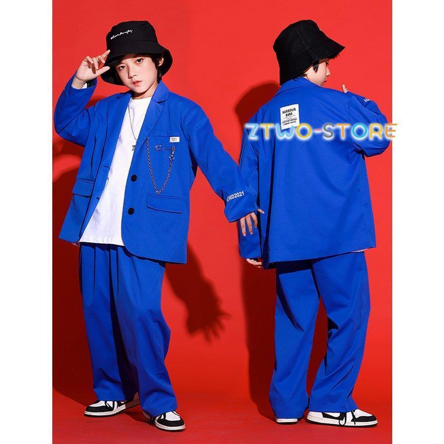 新しい子供用ダンスウェア キッズダンス衣装 セットアップ スーツ ヒップホップ スーツ 黒 ブルー コート パンツ 女の子 男の子 HIPPOP 上下セット 韓国 かっこいい 発表会 110 180 新しい子供用ダンスウェア キッズダンス衣装 セットアップ スーツ ヒップホップ スーツ 黒 ブルー コート パンツ 女の子 男の子 HIPPOP 上下セット 韓国 かっこいい 発表会 110 180
