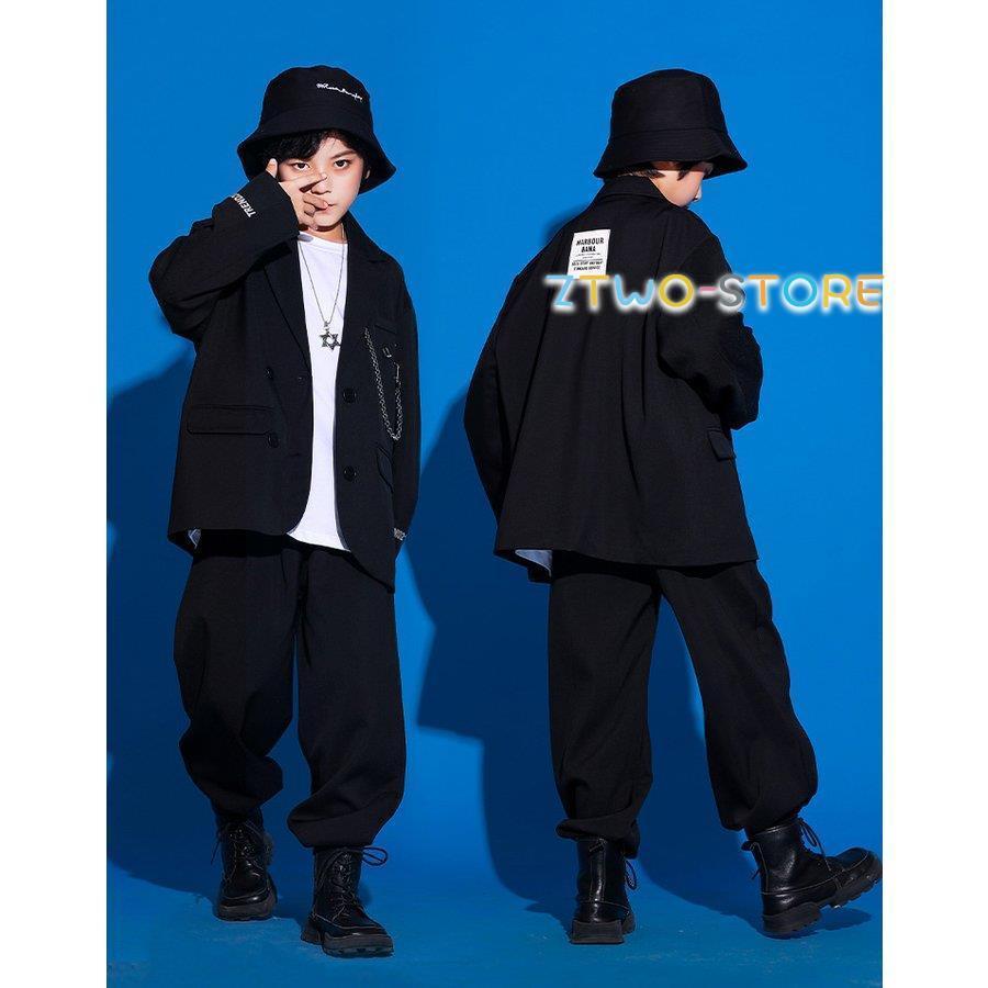 新しい子供用ダンスウェア キッズダンス衣装 セットアップ スーツ ヒップホップ スーツ 黒 ブルー コート パンツ 女の子 男の子 HIPPOP 上下セット 韓国 かっこいい 発表会 110 180 新しい子供用ダンスウェア キッズダンス衣装 セットアップ スーツ ヒップホップ スーツ 黒 ブルー コート パンツ 女の子 男の子 HIPPOP 上下セット 韓国 かっこいい 発表会 110 180