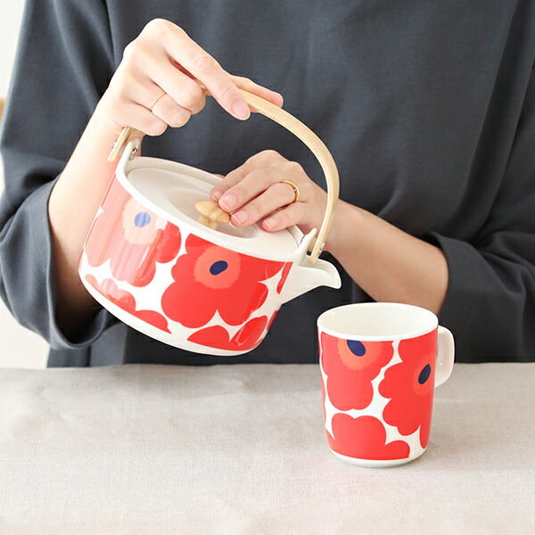 MARIMEKKO マリメッコ UNIKKO ティーポット （63435-001） - 食器