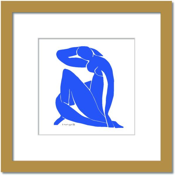 ファブリックパネル アートフレーム おしゃれ モダンアート 壁掛け ウォールデコレーション アンリマティス 名画 Nu bleuII Blue Nude2 525x525mm ファブリックパネル アートフレーム おしゃれ モダンアート 壁掛け ウォールデコレーション アンリマティス 名画 Nu bleuII Blue Nude2 525x525mm
