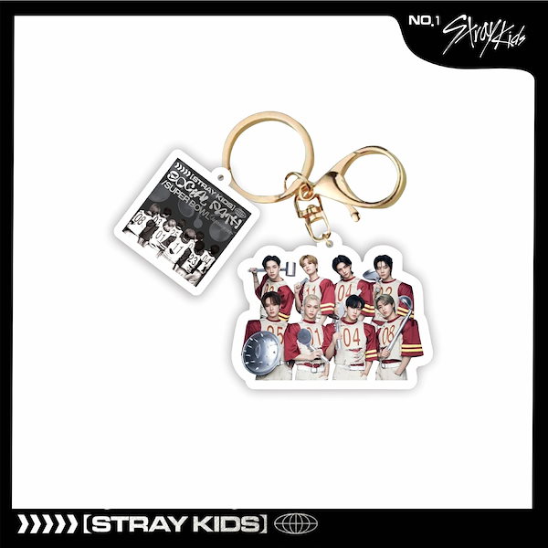 Qoo10] フィリックス Stray Kids キーホルダー キー