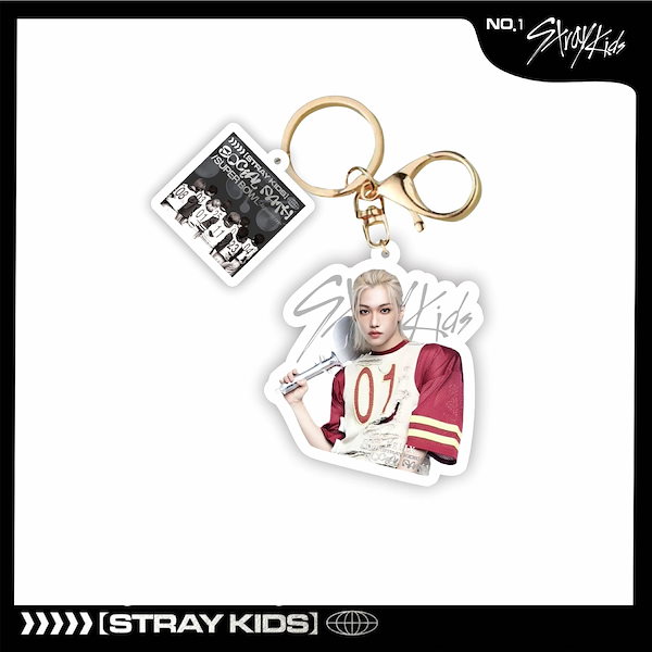 Qoo10] フィリックス Stray Kids キーホルダー キー