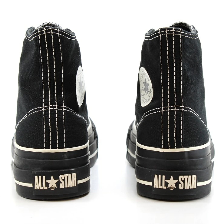 オールスター (R) リフテッド オーバーテープ ST ハイカット ブラック ALL STAR (R) LIFTED OVERTAPE ST HI 31313950 レディース スニーカー 厚底