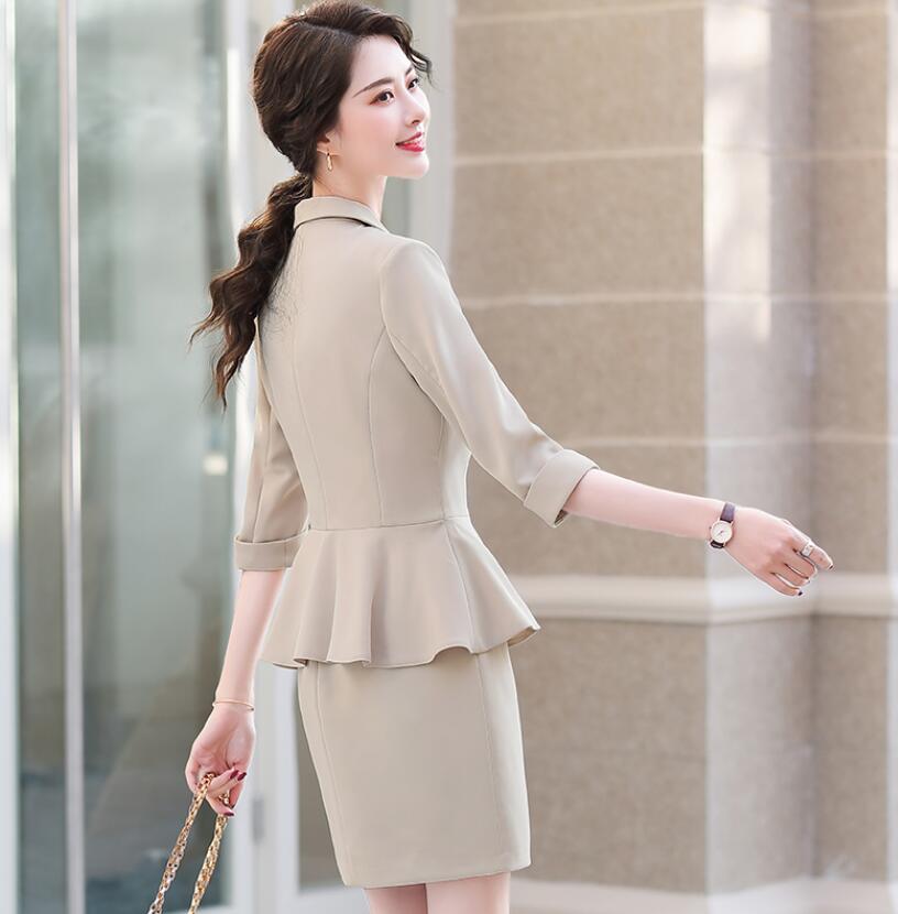 洗えるスーツ 秋スーツ レディース 7分袖ジャケット+キャミソール+スカート/パンツ 20代30代40代50代 フォーマル OL 通勤 ママ 二次会 卒業式 オフィス上下セットS/M/L/XL/2XL