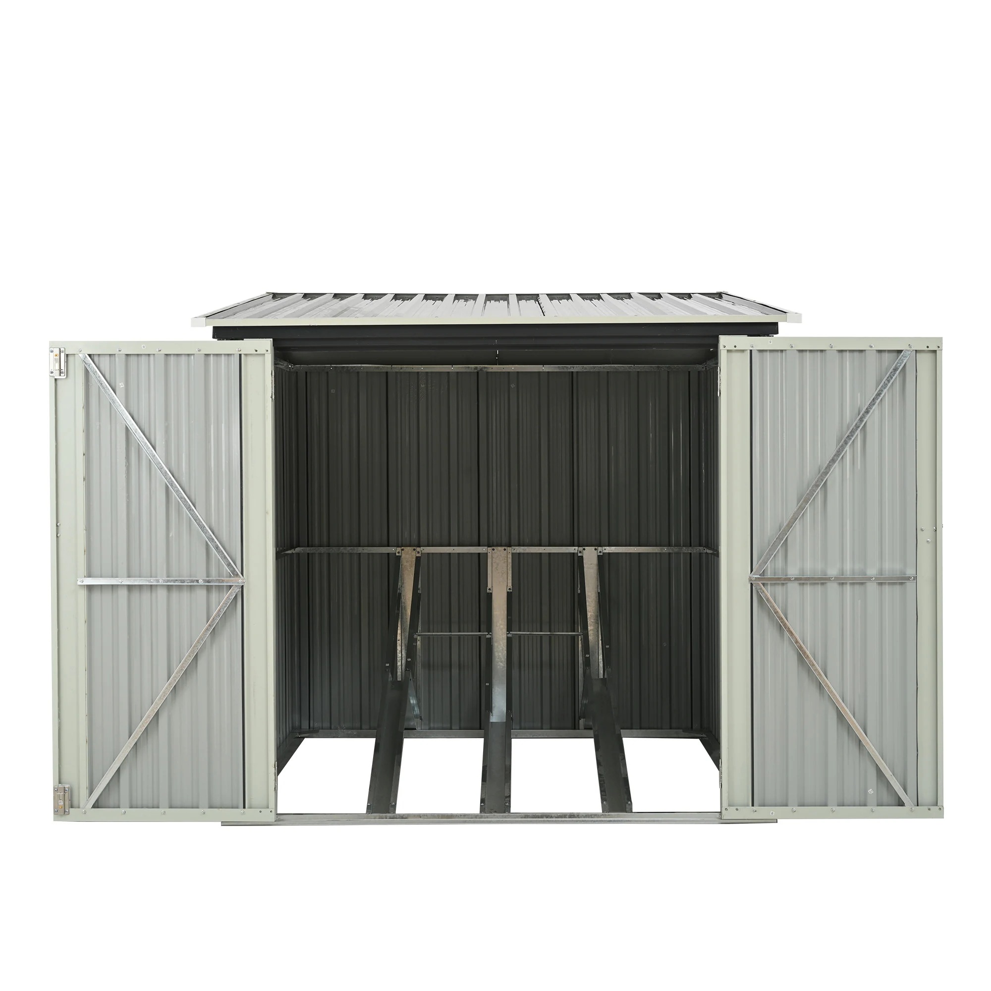 1651【スタンド搭載】自転車倉庫 3台用 物置 屋外 スチール 施錠可能 戸外収納庫 大型 収納庫 屋外物置 防さび 防水 ドア スチール物置 屋外収納 ガーデニング 庭 新作【グレー】 1651【スタンド搭載】自転車倉庫 3台用 物置 屋外 スチール 施錠可能 戸外収納庫 大型 収納庫 屋外物置 防さび 防水 ドア スチール物置 屋外収納 ガーデニング 庭 新作【グレー】