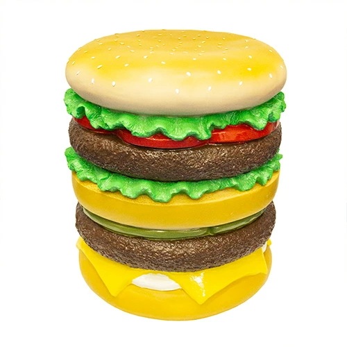 【即納】イースね ハンバーガー スツール インテリア いす イス ハンバーガー おもしろグッズ バラエティグッズ フィギュアチェア リアル 新生活
