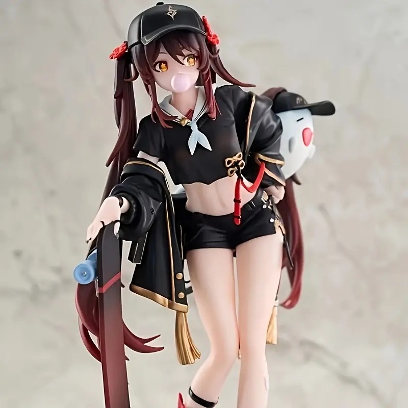 スケートボードのバブルを吹く遊び心のあるゲームガール像 - 自宅オフィスの装飾ギフト用のPVC収集価値のあるアートワーク - 鮮やかな顔の特徴を持つクラシックなアニメゲームモデルアニメアクセサリ スケートボードのバブルを吹く遊び心のあるゲームガール像 - 自宅オフィスの装飾ギフト用のPVC収集価値のあるアートワーク - 鮮やかな顔の特徴を持つクラシックなアニメゲームモデルアニメアクセサリ