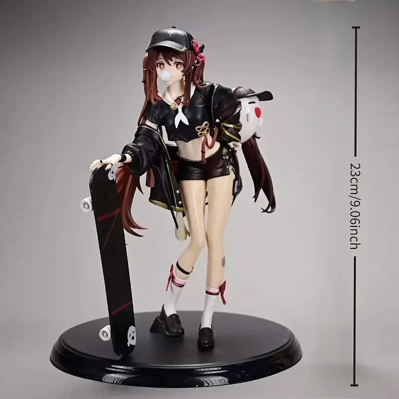 スケートボードのバブルを吹く遊び心のあるゲームガール像 - 自宅オフィスの装飾ギフト用のPVC収集価値のあるアートワーク - 鮮やかな顔の特徴を持つクラシックなアニメゲームモデルアニメアクセサリ スケートボードのバブルを吹く遊び心のあるゲームガール像 - 自宅オフィスの装飾ギフト用のPVC収集価値のあるアートワーク - 鮮やかな顔の特徴を持つクラシックなアニメゲームモデルアニメアクセサリ