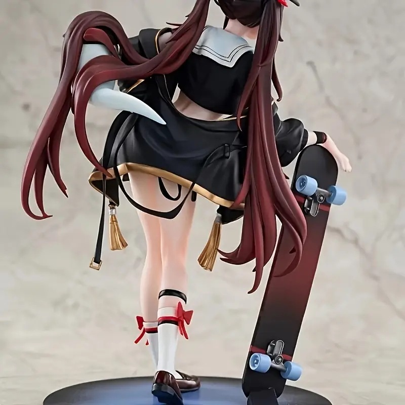 スケートボードのバブルを吹く遊び心のあるゲームガール像 - 自宅オフィスの装飾ギフト用のPVC収集価値のあるアートワーク - 鮮やかな顔の特徴を持つクラシックなアニメゲームモデルアニメアクセサリ スケートボードのバブルを吹く遊び心のあるゲームガール像 - 自宅オフィスの装飾ギフト用のPVC収集価値のあるアートワーク - 鮮やかな顔の特徴を持つクラシックなアニメゲームモデルアニメアクセサリ