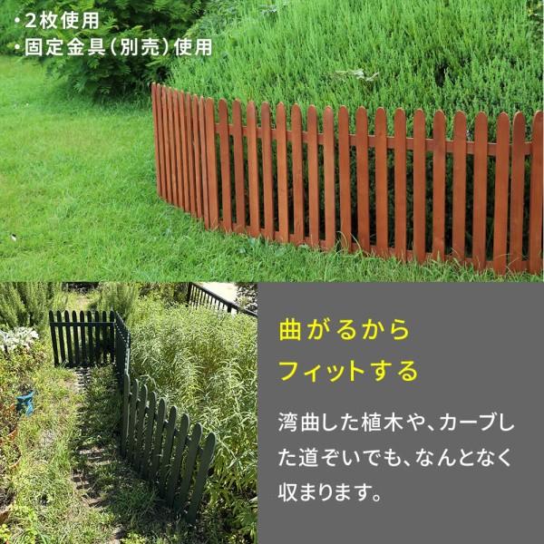 ウッドフェンス 折りたためる 縦ストライプ 1枚組 142.5x71cm 置くだけ 脚付き木製フェンス 仕切り 花壇 ガーデニング ウッドフェンス 折りたためる 縦ストライプ 1枚組 142.5x71cm 置くだけ 脚付き木製フェンス 仕切り 花壇 ガーデニング