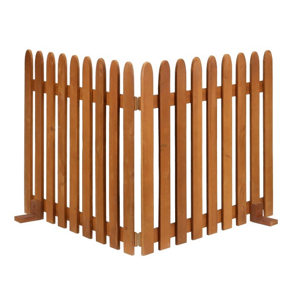 ウッドフェンス 折りたためる 縦ストライプ 1枚組 142.5x71cm 置くだけ 脚付き木製フェンス 仕切り 花壇 ガーデニング ウッドフェンス 折りたためる 縦ストライプ 1枚組 142.5x71cm 置くだけ 脚付き木製フェンス 仕切り 花壇 ガーデニング