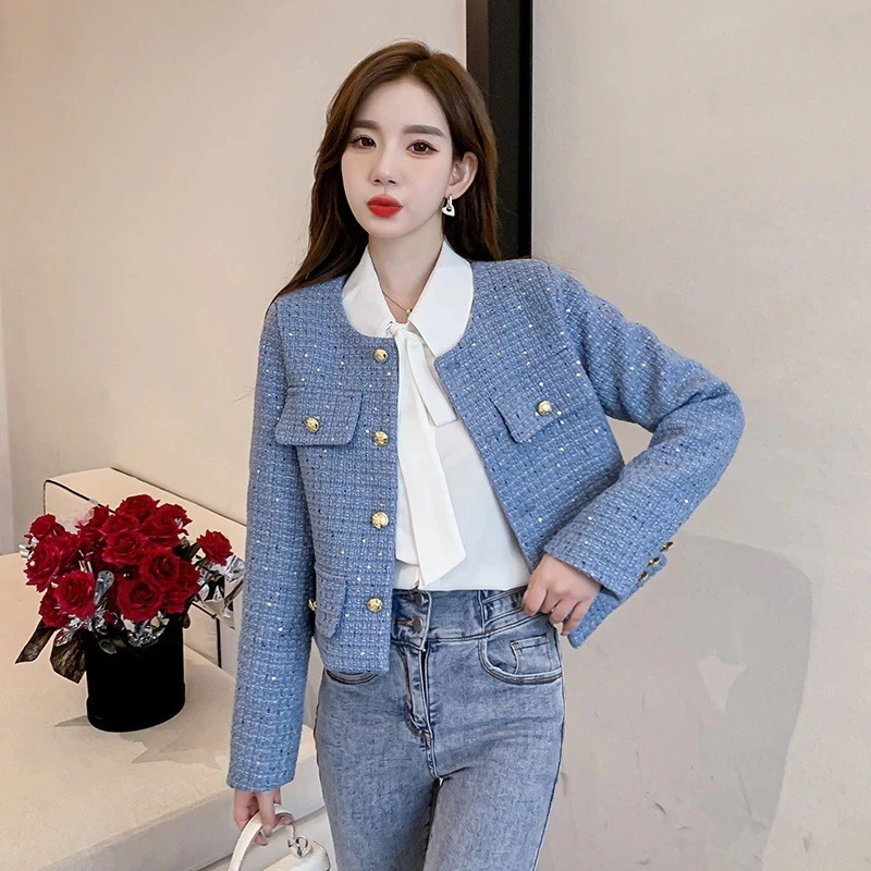 新作 おしゃれ 気質 長袖 ジャケット スーツ スーツジャケット トップス アウター ショット丈 百掛け 通勤 ジャケット