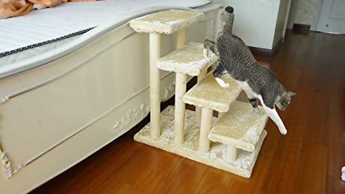 猫 純木 犬階段 : ペット ステップ 猫用 階段 