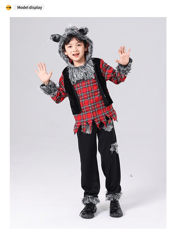 Qoo10] ハロウィン 衣装 子供 オオカミ 狼 パ
