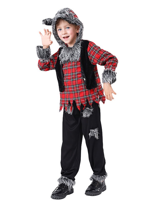 Qoo10] ハロウィン 衣装 子供 オオカミ 狼 パ
