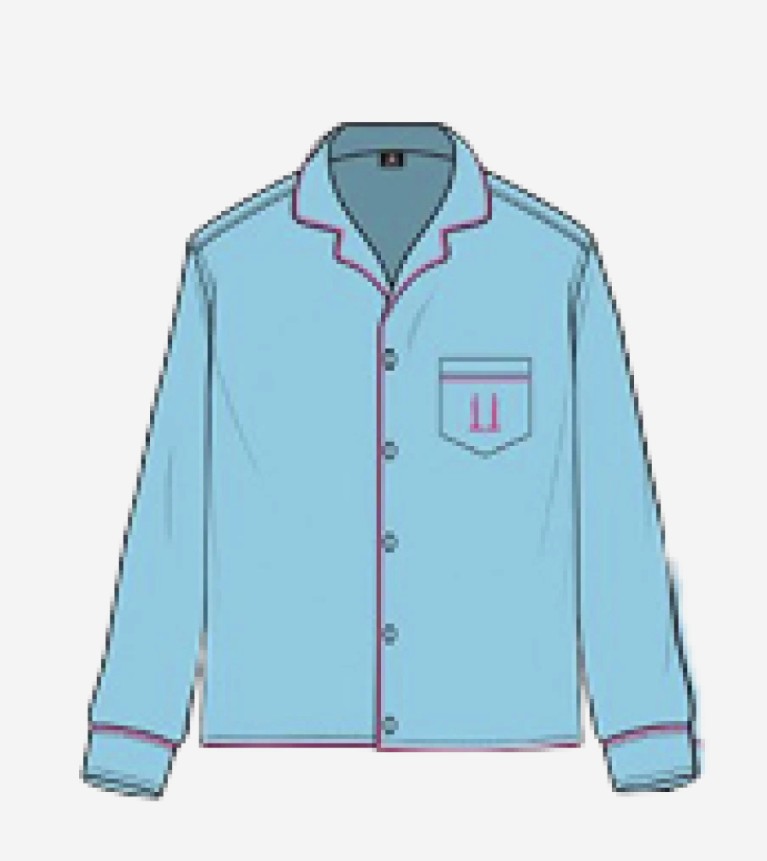 【G-DRAGON】 G-DRAGON UBERMENSCH PAJAMA SET : SKY BLUE 【G-DRAGON】 G-DRAGON UBERMENSCH PAJAMA SET : SKY BLUE