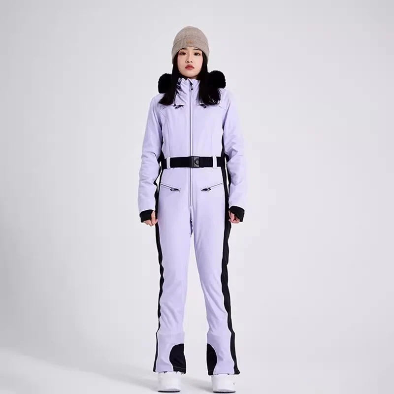スノーボードウェア つなぎ 上下セット レディース スノーウェア スキーウェア オールインワン パンツ 韓国風 スノボウェア 防水 防寒防雪保温防風通気