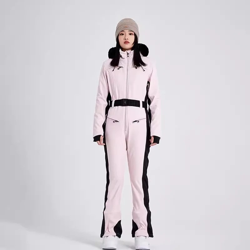 スノーボードウェア つなぎ 上下セット レディース スノーウェア スキーウェア オールインワン パンツ 韓国風 スノボウェア 防水 防寒防雪保温防風通気