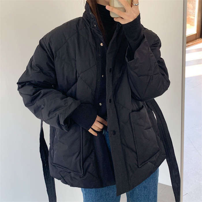 キルティング ジャケット レディース 秋冬 キルティングコート 中綿 アウター コート ジャケット ふんわり スッキリ 大きいサイズ 大人 シンプル 着回し 防寒 秋 冬 カジュアル 通勤 20代 3