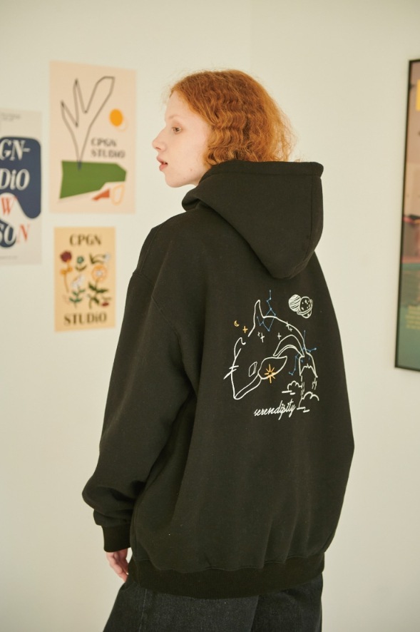 【CPGN STUDIO】Serendipity Embroidery Brushed Hood CPGN STUDIO】 Serendipity Embroidery Brushed Hood パーカー