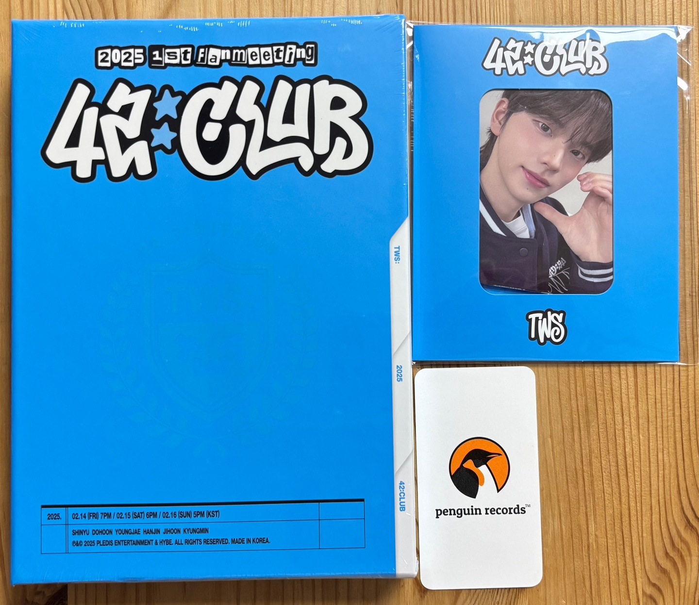 [WEVERSE特典付き] TWS - 1st FANMEETING 42:CLUB in Seoul 韓国版 新品未開封