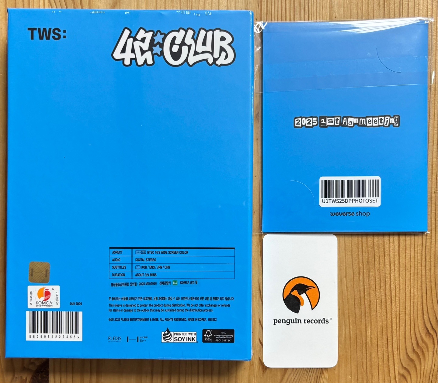 [WEVERSE特典付き] TWS - 1st FANMEETING 42:CLUB in Seoul 韓国版 新品未開封