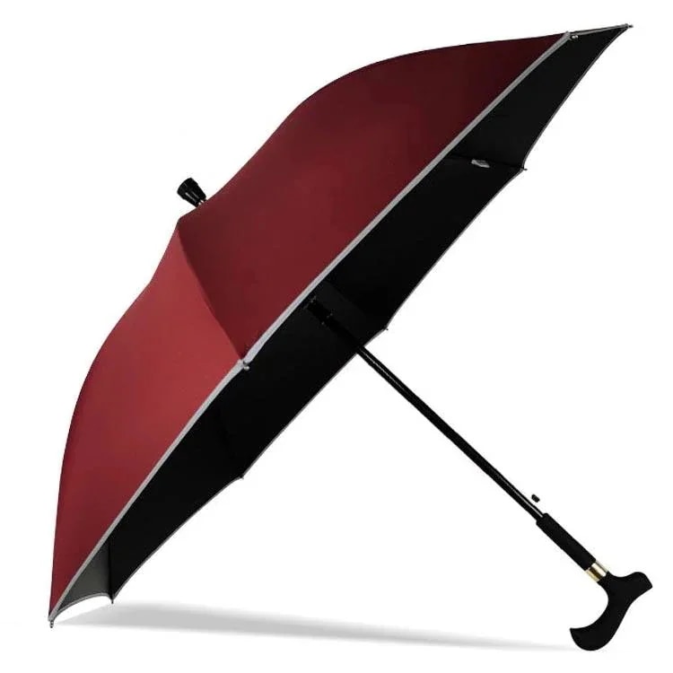 【20点セット】【急速出荷】新作&即納 杖 傘 半自動開閉 晴雨兼用 老人 ステッキ ステッキ傘 傘 完全遮光 カット 長傘 歩行補助 レディース メンズ 男女兼用 超撥水 手%