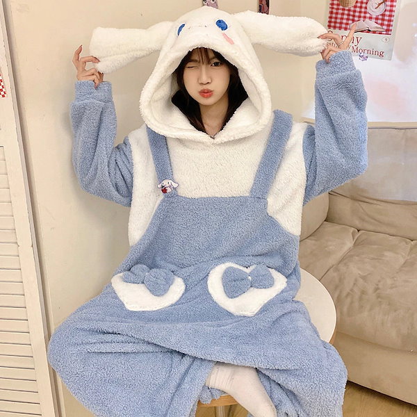 Qoo10] スーパーマリオ服装ワンピースパジャマ 冬
