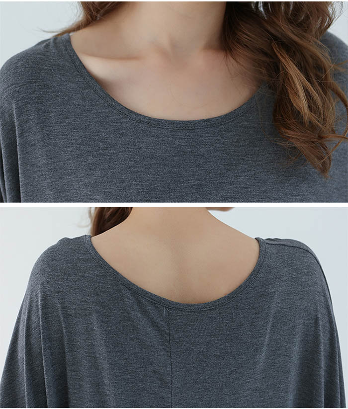 ｔシャツ レディース カットソー 春 秋 夏 トップス Tシャツ モデール 半袖 チュニック チュニック 体型カバー シンプル 長袖 大きいサイズ 着痩せ ルームウェア 13色 無地 肌着 夏用 春夏