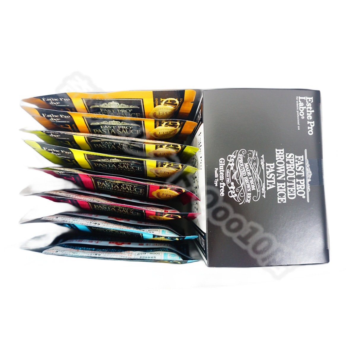 【2個セット】 エステプロラボ ファストプロ グルテンフリー パスタセット プレミアムボックス入り 8食16袋 Esthe Pro Labo