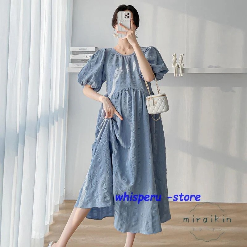 新規販促マタニティ ワンピース 服 ロング 半袖 ミモレ丈 aライン パフスリーブ レディース 産前産後 リゾート 30代40代 レディース さらっと ゆると アジアン 新規販促マタニティ ワンピース 服 ロング 半袖 ミモレ丈 aライン パフスリーブ レディース 産前産後 リゾート 30代40代 レディース さらっと ゆると アジアン