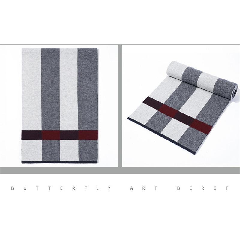 マフラー メンズ ロング 大判 スカーフ チェック柄 ビジネス 保温 オフィス カジュアル おしゃれ ペア 秋冬 厚手 通勤 紳士 アウトドア 仕事