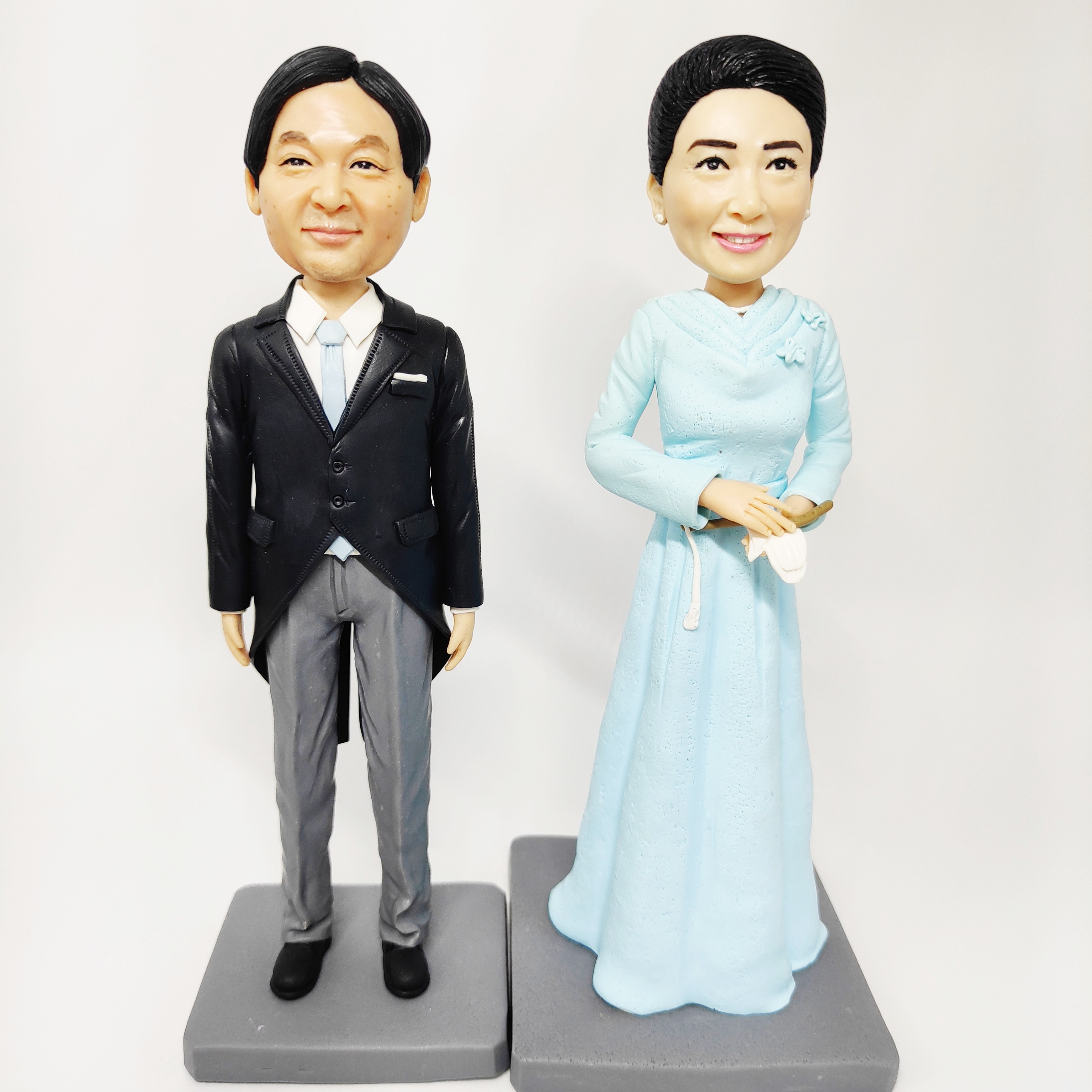 【オーダーメイド】3D肖像画 似顔絵 人形 フィギュア 結婚祝い 周年記念日 記念品 彼氏 彼女 夫婦 カップル 両親 贈呈品 和装