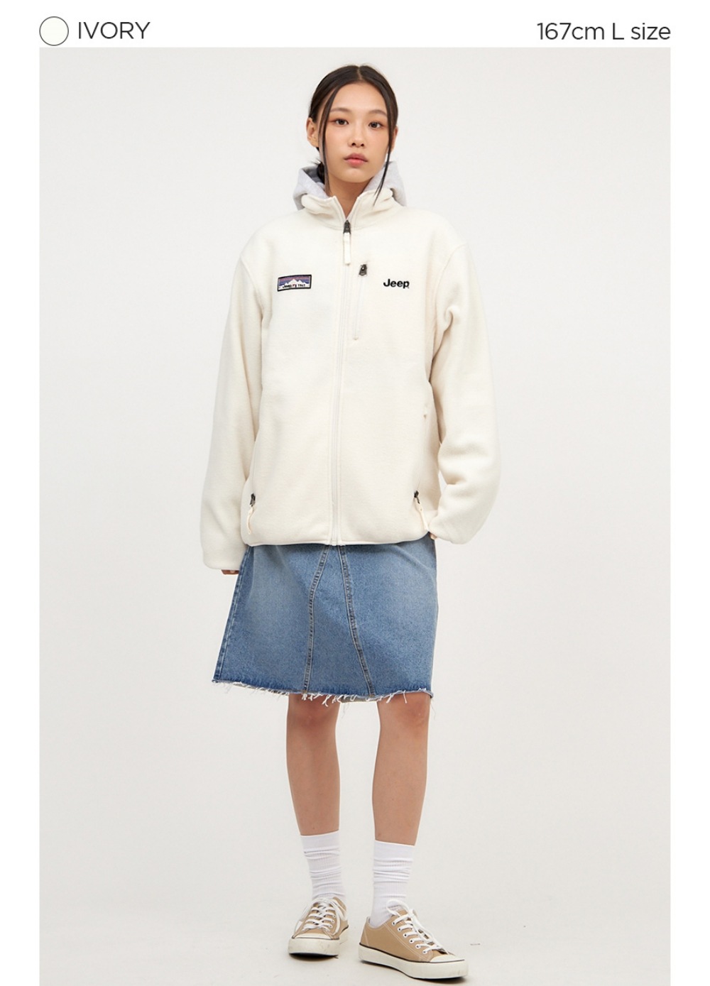 POLAR FLEECE HALF NECK ジャケット/ユニセックス/JQ5TZU191 POLAR FLEECE HALF NECK ジャケット/ユニセックス/JQ5TZU191