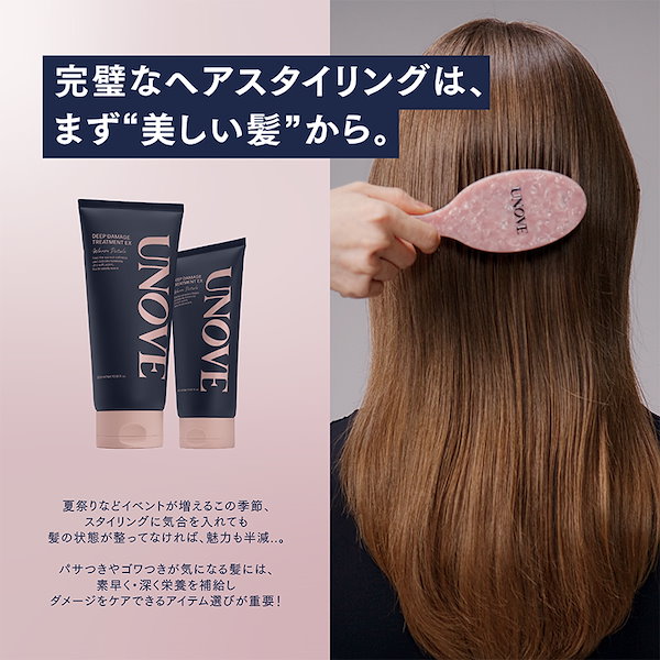 Qoo10] UNOVE 【新発売】 シャンプートリートメントセッ