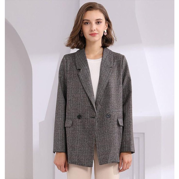 テーラードジャケット レディース ロングテーラードジャケット ノーカラージャケット 春秋アウター コ