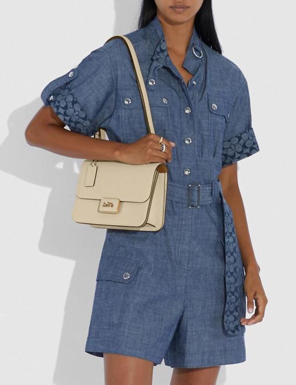 ALIE Shoulder Bag Black soft Pebbled Leather 3928 ALIE Shoulder Bag Black soft Pebbled Leather 3928