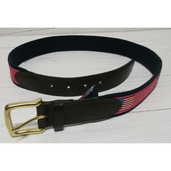 ヴィニヤードヴァインズ 本革製 レザー 布ベルト アメリカ製 ピンク vineyard vines VV4-054 ヴィニヤードヴァインズ 本革製 レザー 布ベルト アメリカ製 ピンク vineyard vines VV4-054