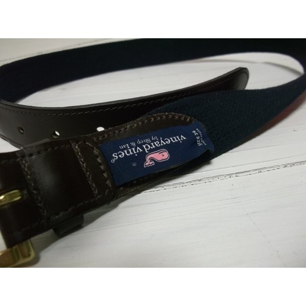 ヴィニヤードヴァインズ 本革製 レザー 布ベルト アメリカ製 ピンク vineyard vines VV4-054 ヴィニヤードヴァインズ 本革製 レザー 布ベルト アメリカ製 ピンク vineyard vines VV4-054