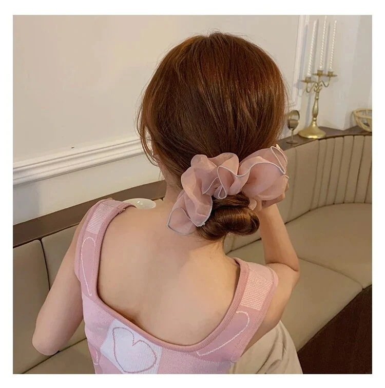 10個セットで割引価格 2点セット ビッグシュシュ 韓国 シースルー 新作513 kanxia2418043 10個セットで割引価格 2点セット ビッグシュシュ 韓国 シースルー 新作513 kanxia2418043