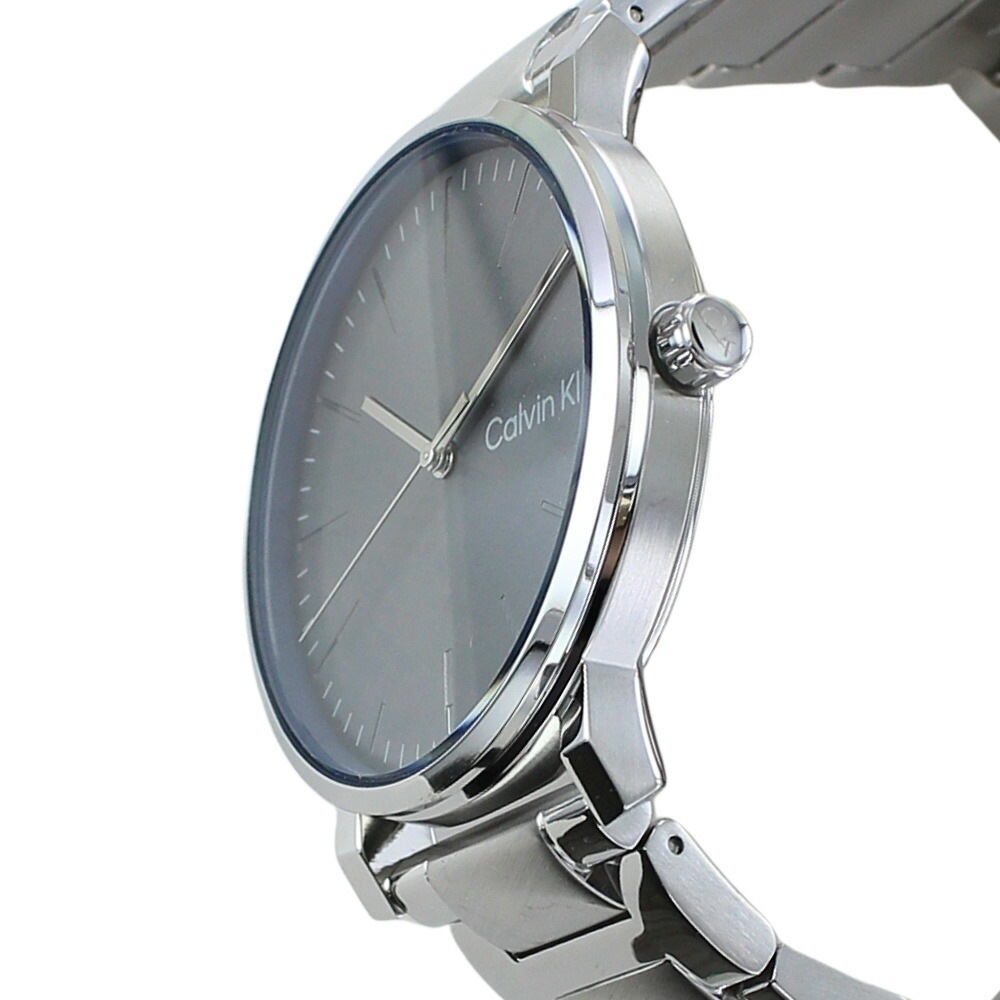 カルバンクライン 腕時計 正規品 5年保証 対象商品 純正 ショッパー付き メンズ ステンレス シルバー×グレー シンプル モダン ミニマルデザイン クォーツ ビジネス カジュアル プレゼント ギフト カルバンクライン 腕時計 正規品 5年保証 対象商品 純正 ショッパー付き メンズ ステンレス シルバー×グレー シンプル モダン ミニマルデザイン クォーツ ビジネス カジュアル プレゼント ギフト