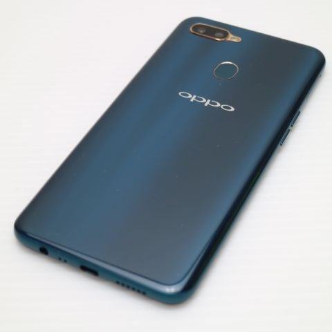 超美品 OPPO AX7 ブルー 159