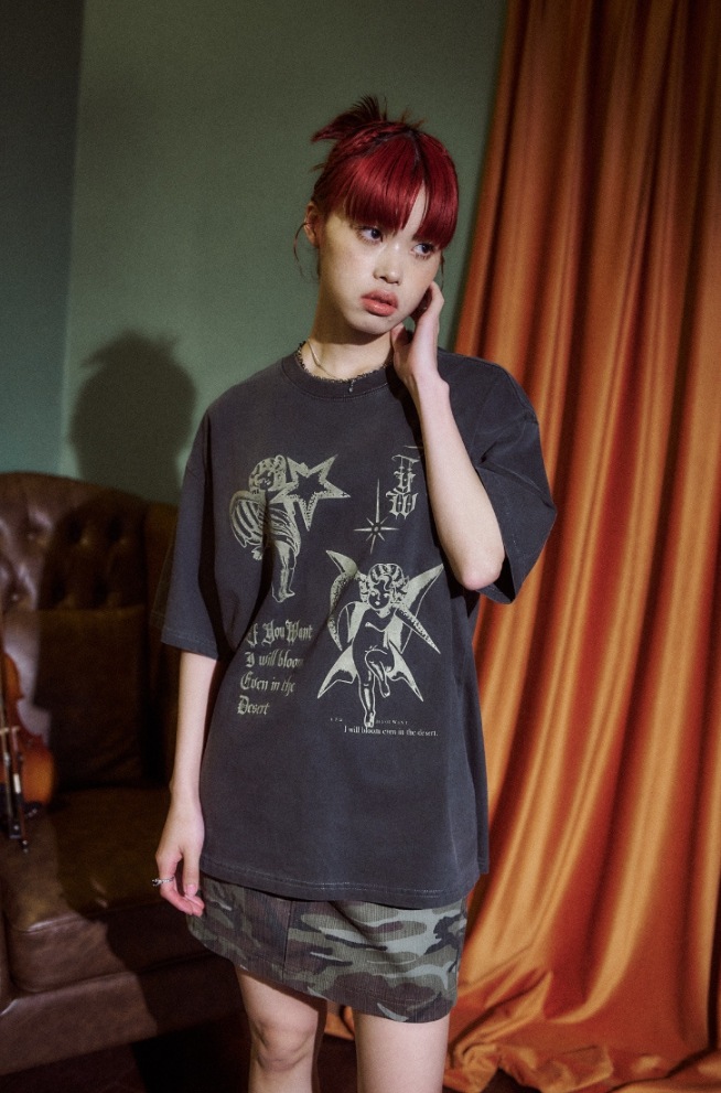 【IFYOUWANT】Star and Moon pigment TEE A16YlCTQRlL._CLa|2140,2000|