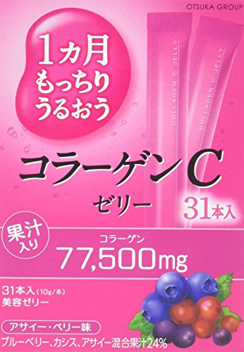 SDKWDH 1か月もっちりうるおうコラーゲンCゼリー31本 x【3箱セット】