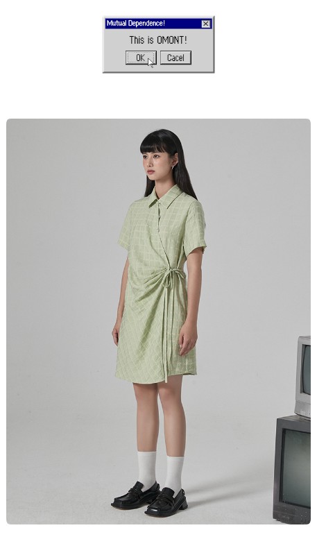 オモントエッグタルトホームレトロチェック柄ナショナルスタイル改良チャイナドレスレディース夏新作デザインシャツスカート オモントエッグタルトホームレトロチェック柄ナショナルスタイル改良チャイナドレスレディース夏新作デザインシャツスカート