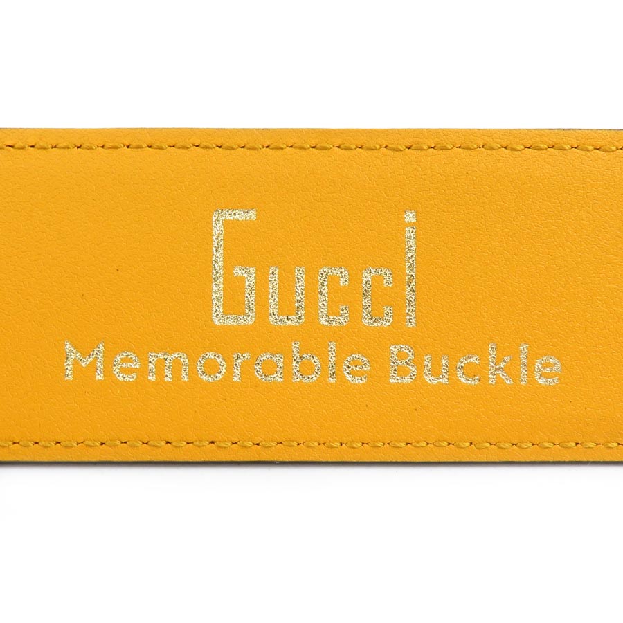 グッチ GUCCI ベルト レザー ライトブルー×イエロー ユニセックス 709954 r10613a グッチ GUCCI ベルト レザー ライトブルー×イエロー ユニセックス 709954 r10613a