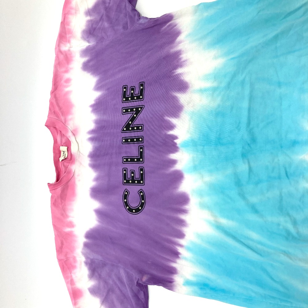 半袖Ｔシャツ 2X687956Ｍ スタッズロゴ プリントルーズ 半袖 Tシャツ Tシャツ コットン マルチカラー