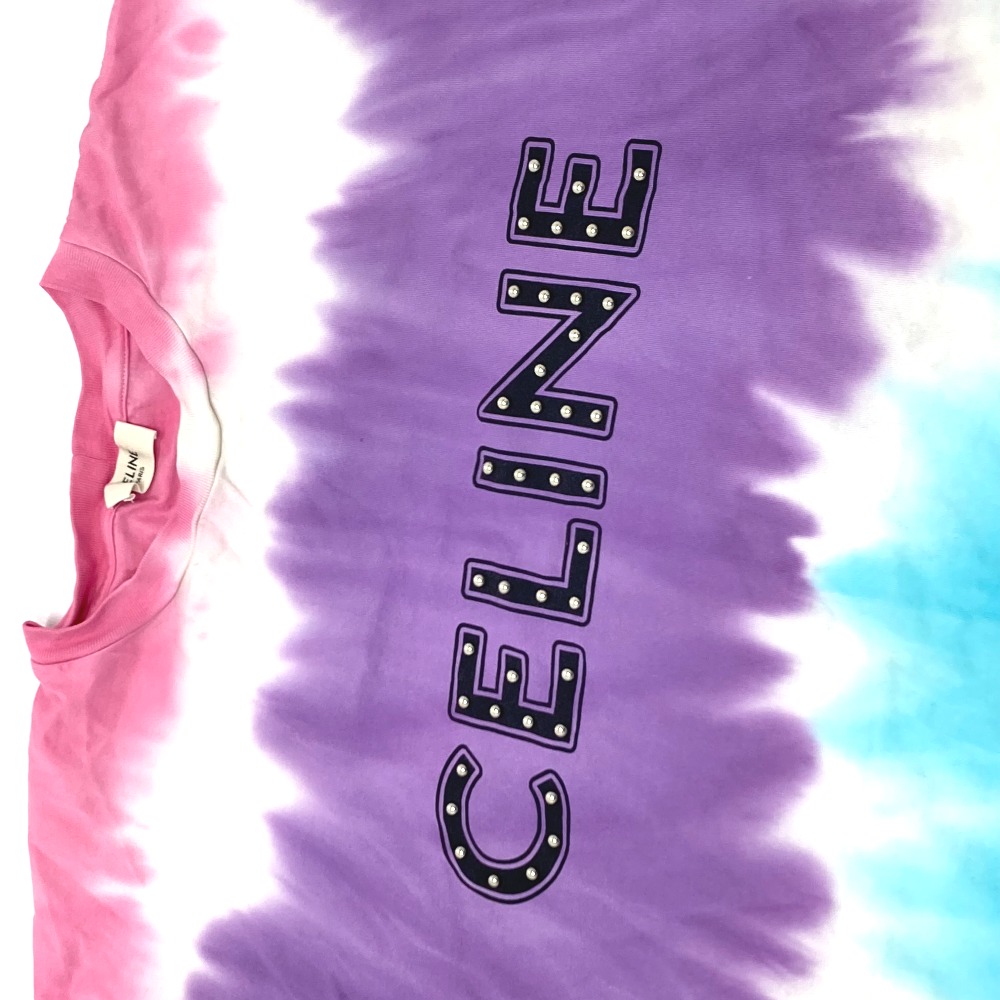 半袖Ｔシャツ 2X687956Ｍ スタッズロゴ プリントルーズ 半袖 Tシャツ Tシャツ コットン マルチカラー