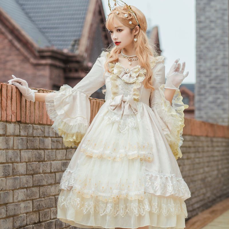 コスプレ ロリータ重工ティーパーティー花嫁ワンピース女 コスプレ ロリータ重工ティーパーティー花嫁ワンピース女